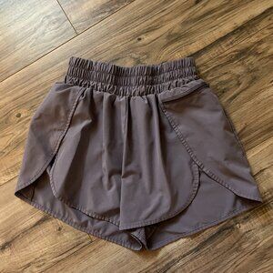 Purple Running Shorts